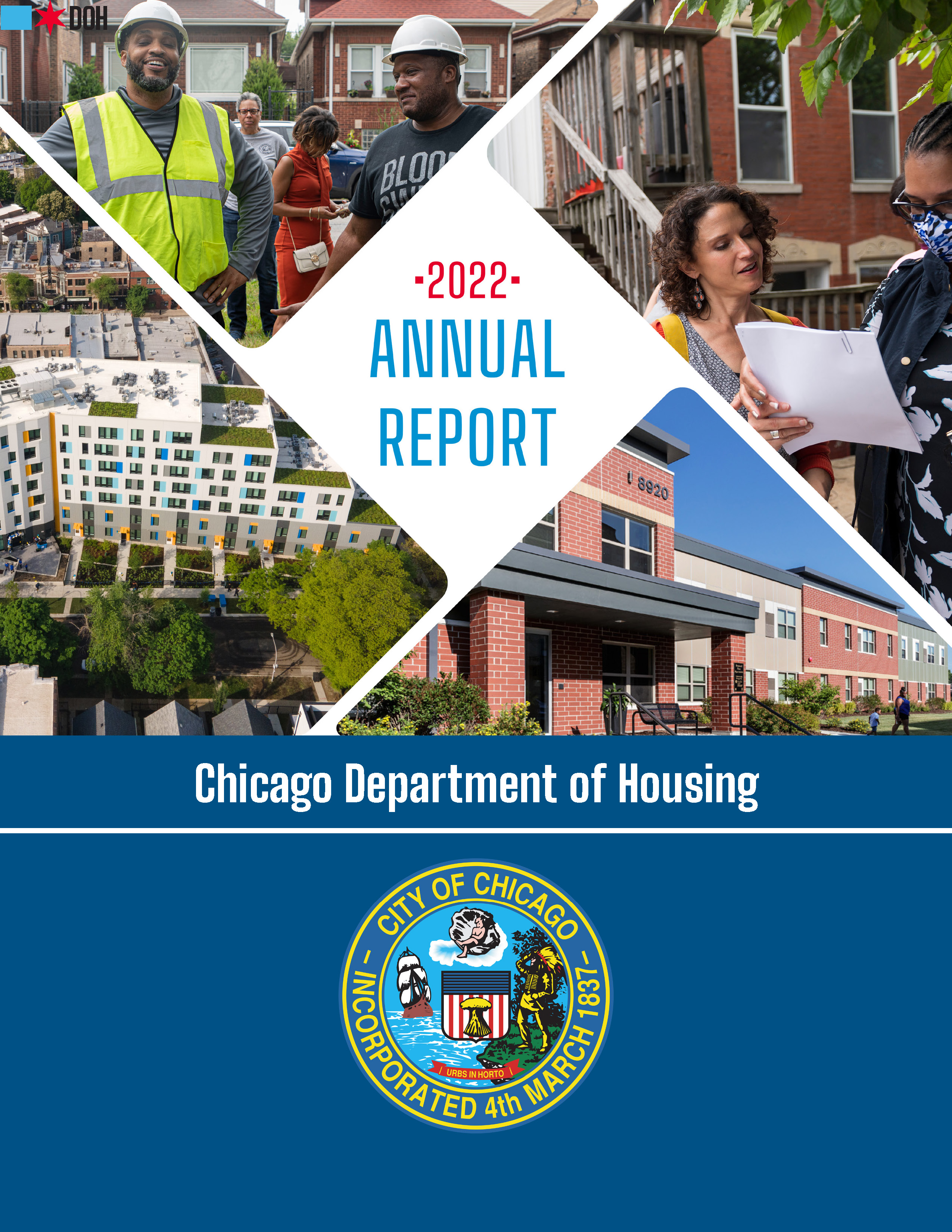 Cover image of the Annual Report 2022